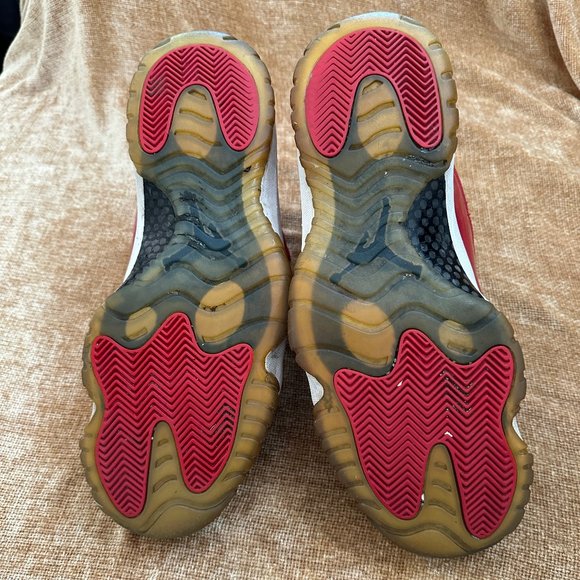 Nike Air Jordan 11 Retro 'Win Like '96' 2017 Sneakers Gym Red 378037-623 Sz 13 - Picture 5 of 7